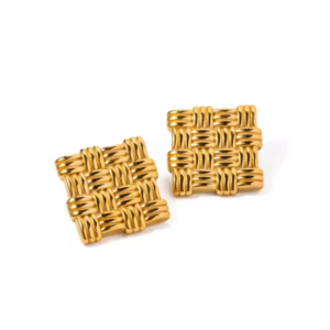 Ewura | Boucles d’oreilles en acier inoxydable